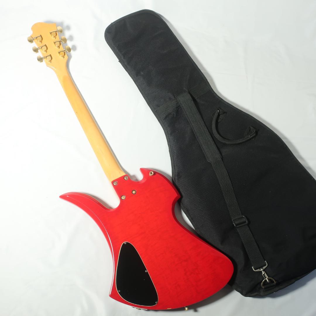 段 Burny HIDEモデル MG-85X モッキンバード ギター ケース付