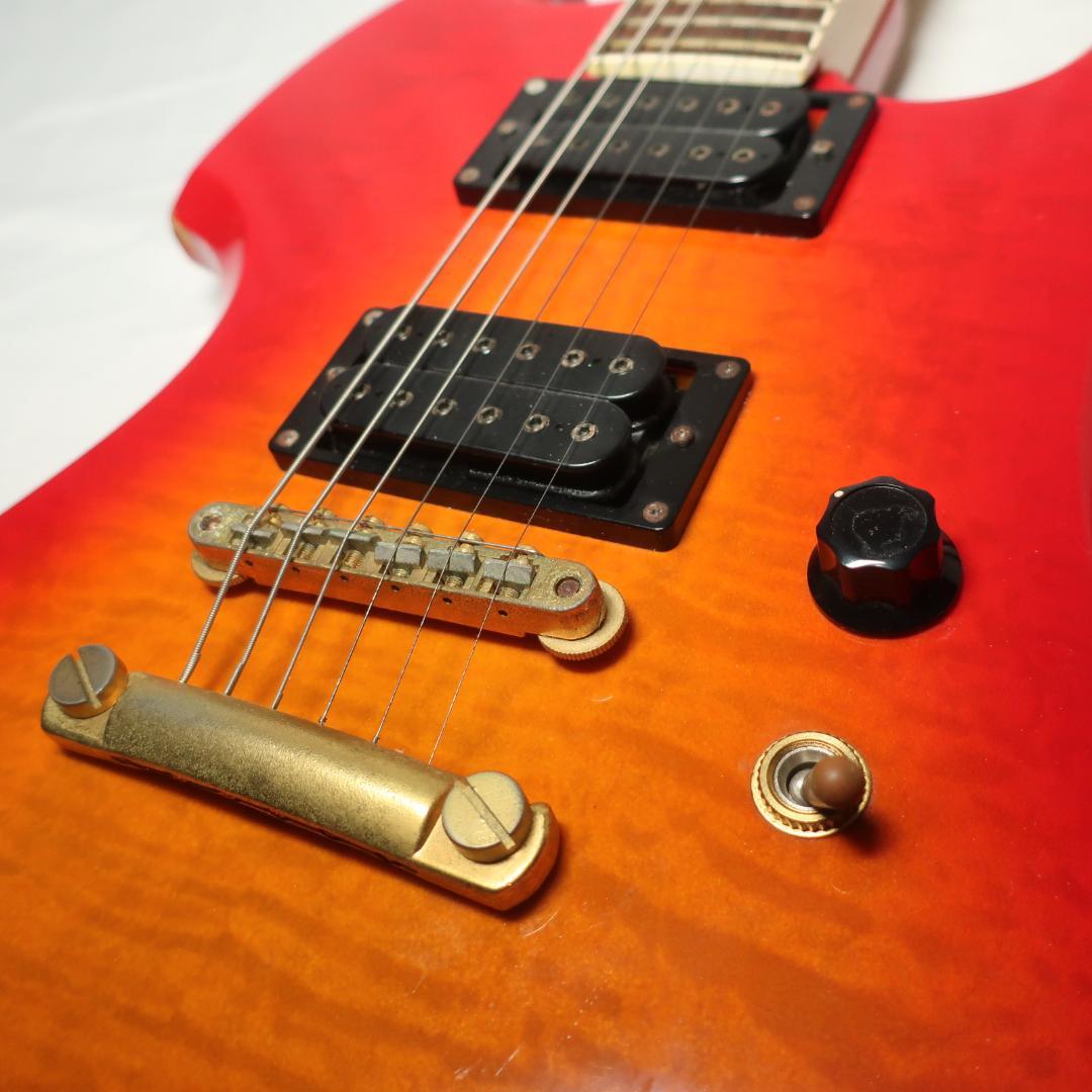 段 Burny HIDEモデル MG-85X モッキンバード ギター ケース付