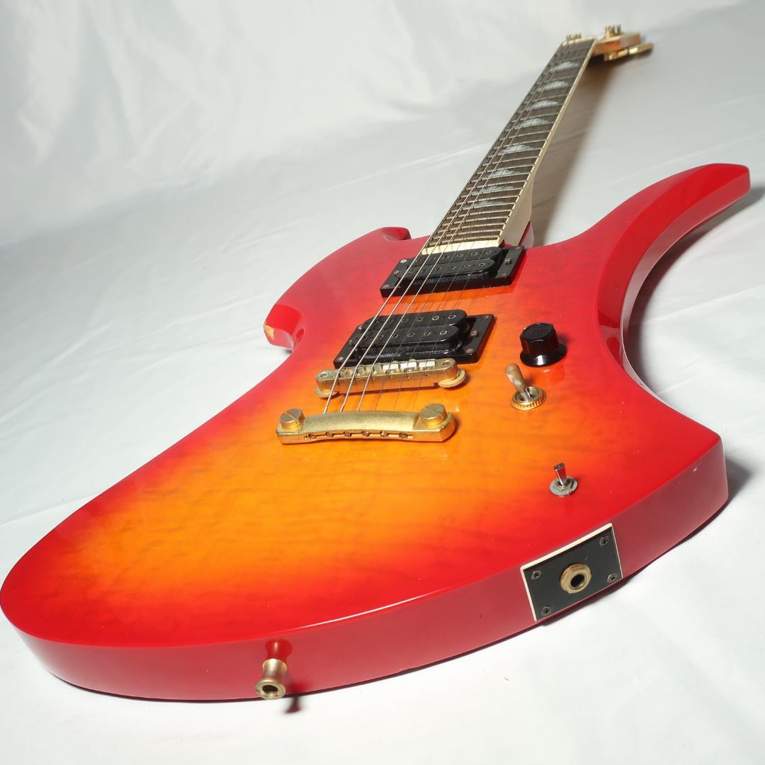 段 Burny HIDEモデル MG-85X モッキンバード ギター ケース付