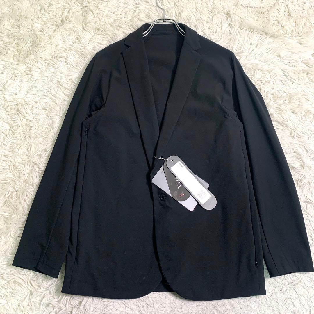 未使用タグ付き TEATORA ウォレットジャケット ブラック Lサイズ