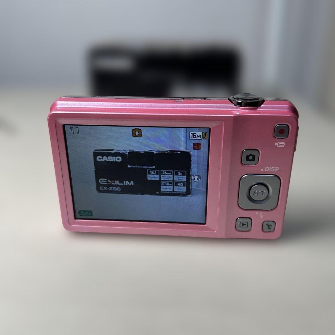カシオ　CASIO EXILIM EX-ZS6 ピンク 付属品多数