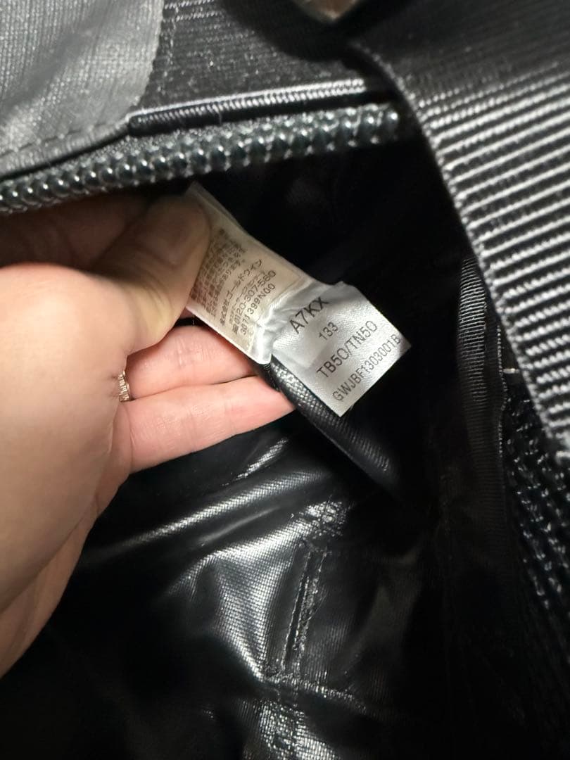 THE NORTH FACE TB0A3V0 ブラックボストンバッグ