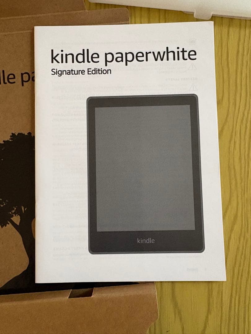 【美品】Kindle Paperwhite シグニチャーエディション 12世代