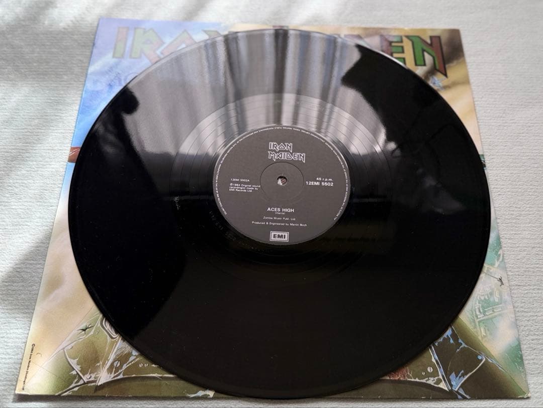 Iron Maiden – Aces High 12” Single UK