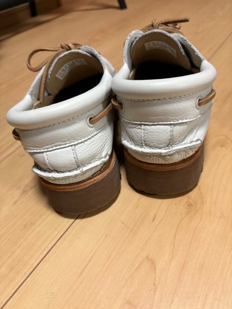 timberland 3アイレット　ホワイト　26.5