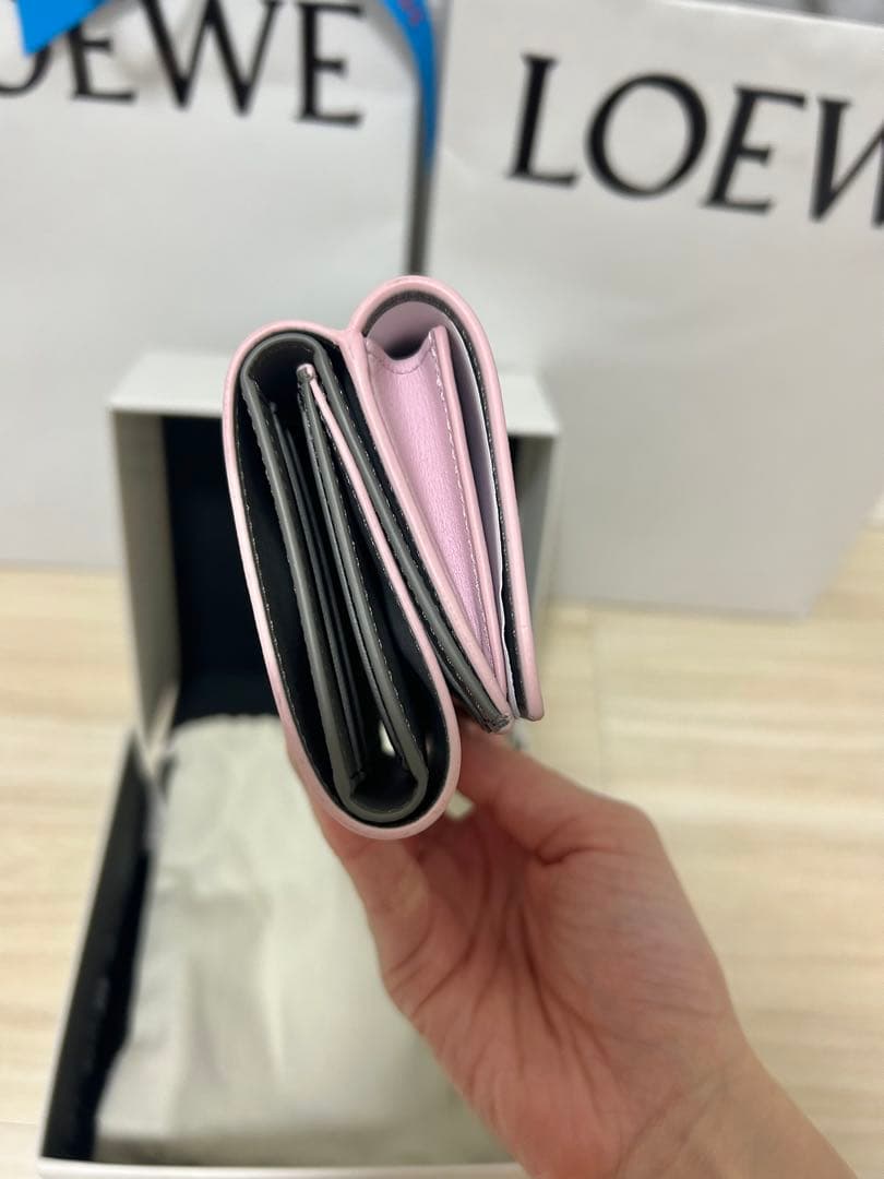 LOEWE Suna Fujitaコラボ　三つ折り財布