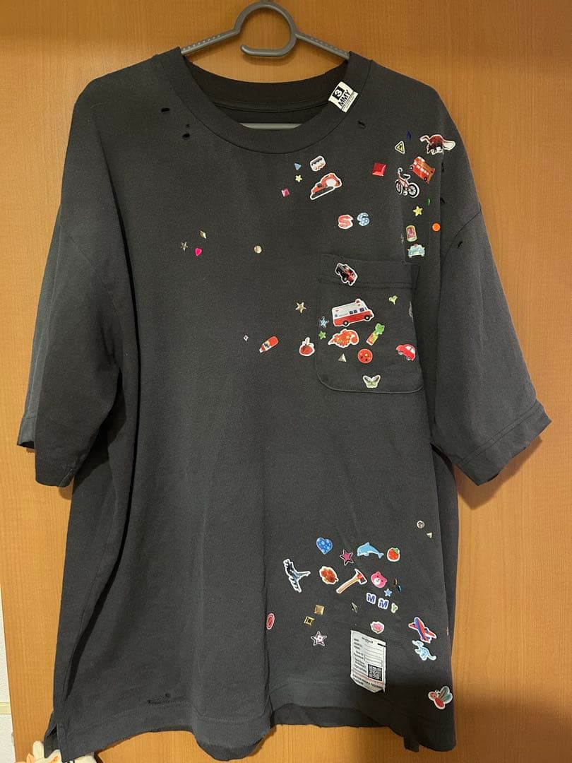 MIHARAYASUHIRO Kids Sticker Printed Tシャツ