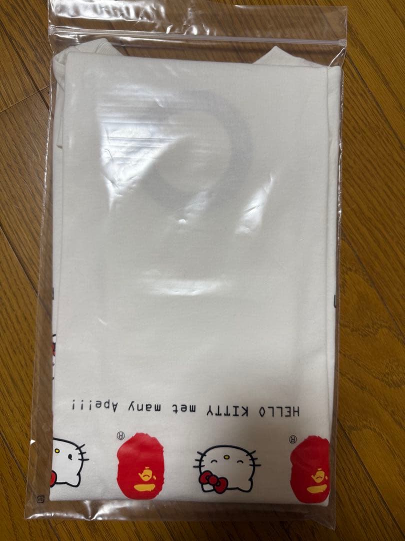 Lサイズ　BAPE X HELLO KITTY TEE