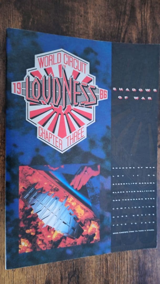 LOUDNESS SHADOWS OF WAR バンドスコア