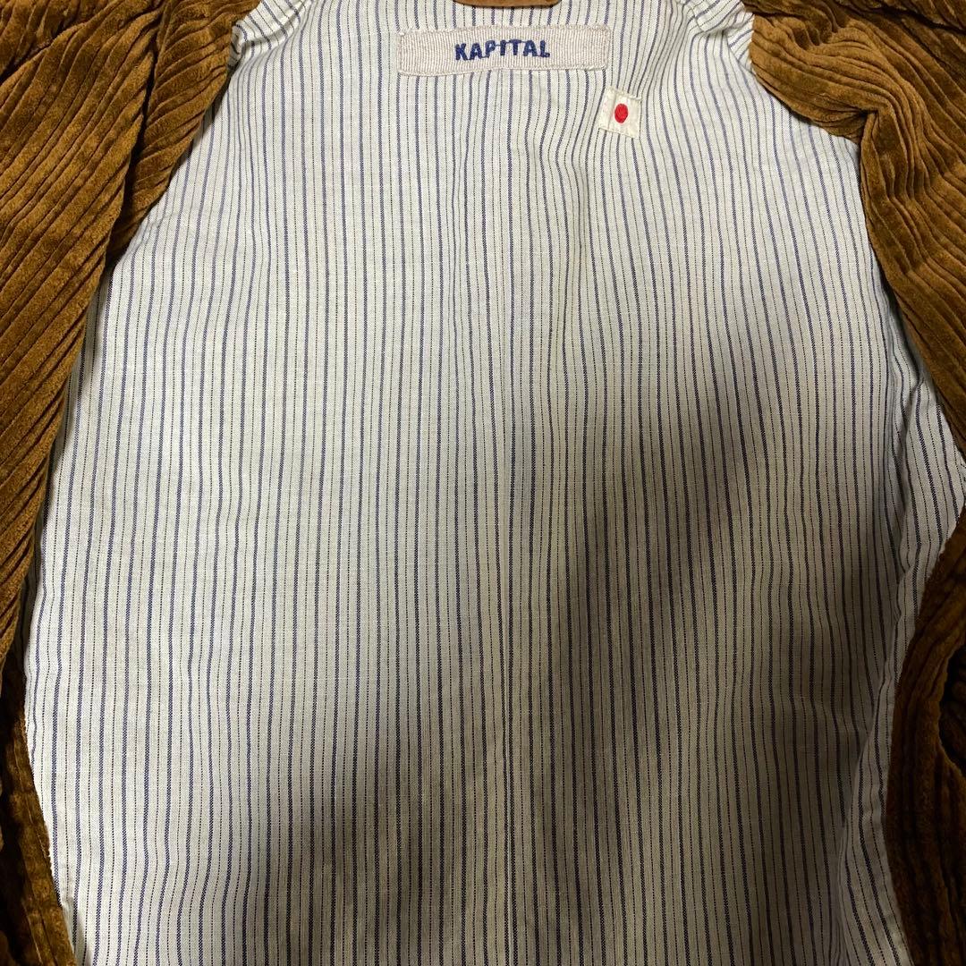 KAPITAL コーデュロイテーラードジャケット