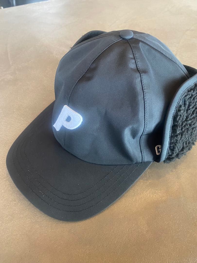 PALACE GORE-TEX 耳当て付きキャップ ブラック