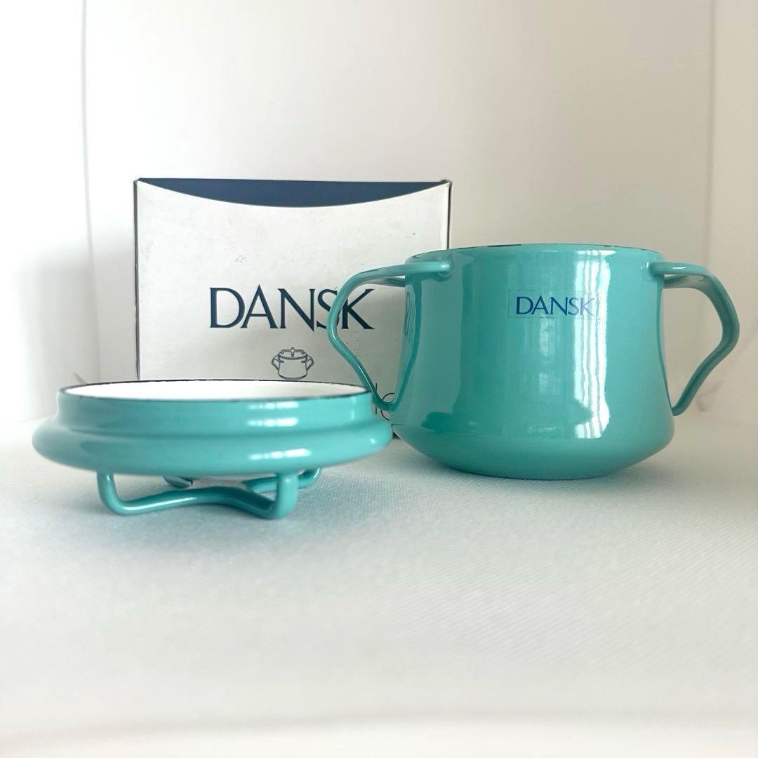 【新品未使用】DANSK ダンスク コベンスタイル ミニココット ティール