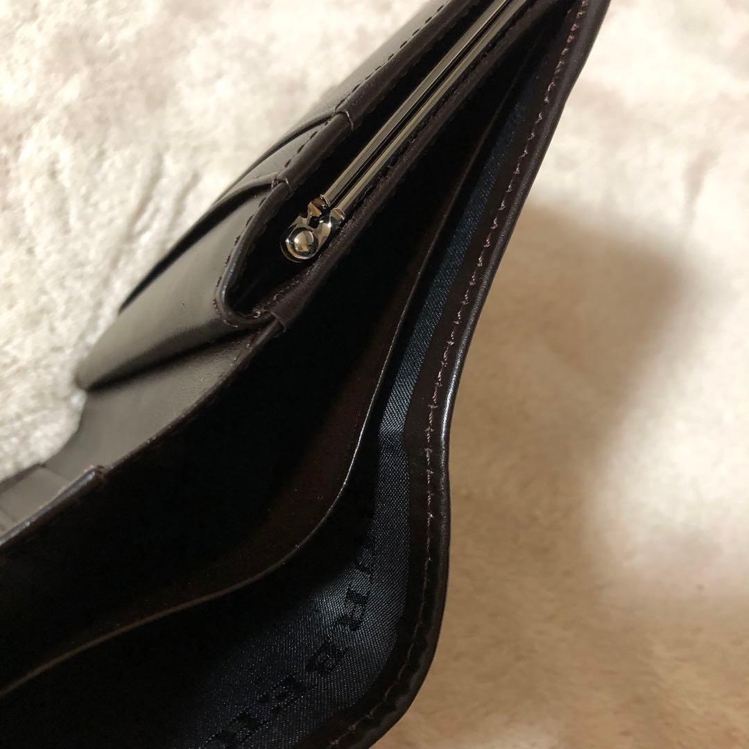 しーりー　未使用♡ バーバリー　がま口　二つ折り財布　ノバチェック