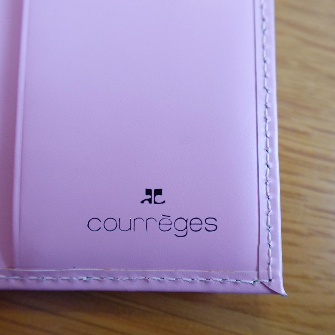 【新品未使用】Courreges クレージュ ピンク 三つ折り 財布 y2k