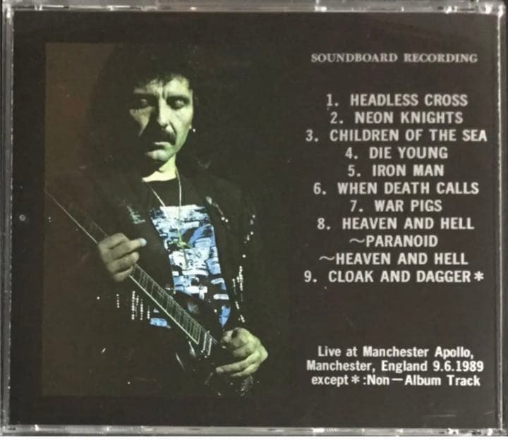 洋楽 BLACK SABBATH/ DEATH CALLED '89/  UK