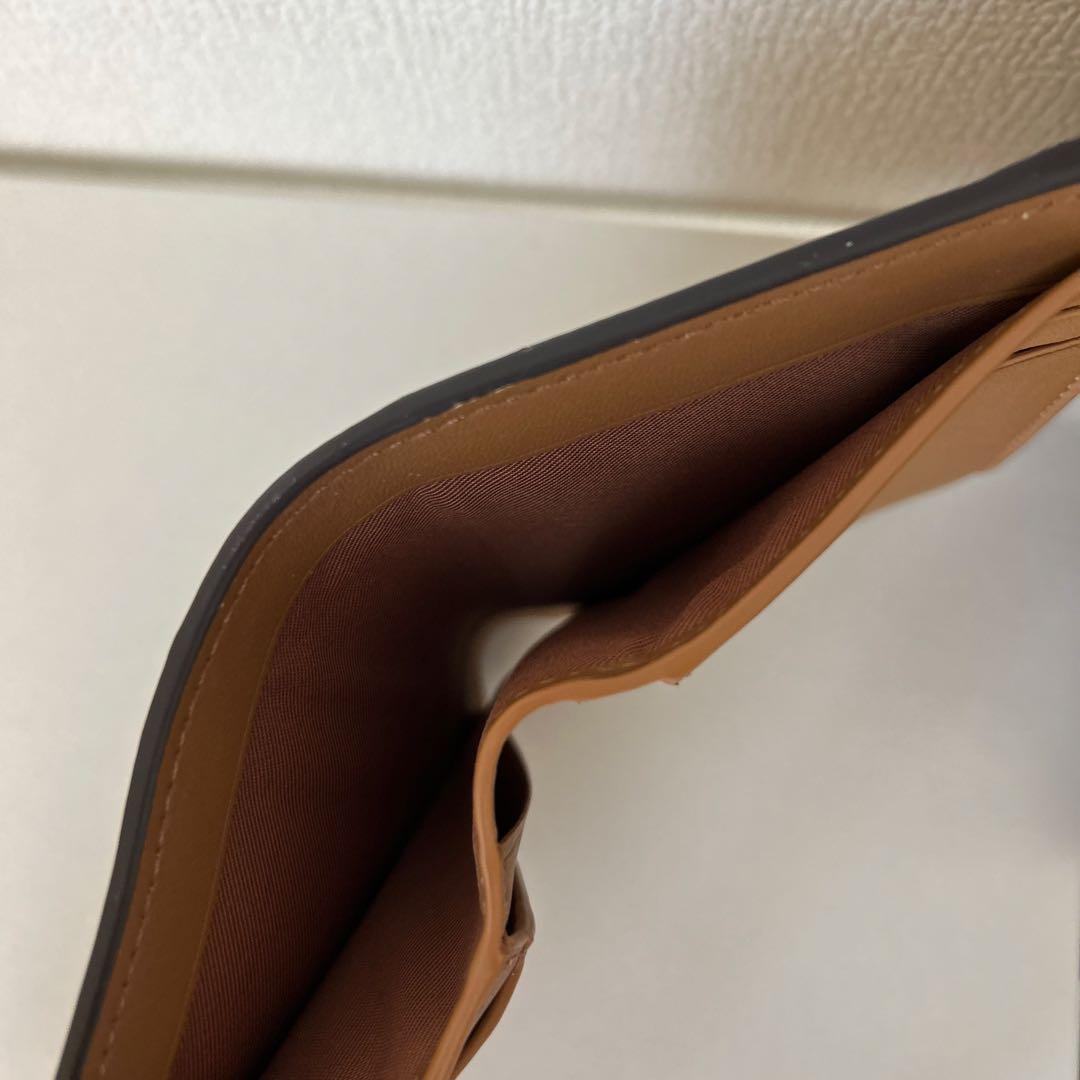 COACH チェリー柄 三つ折り財布