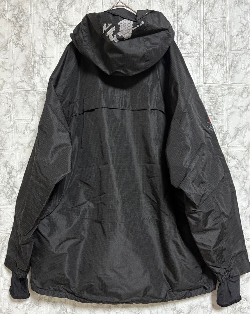 ♦︎良品♦︎オンヨネJACK FROST オールブラック　スノボ・スキーウェア　XL