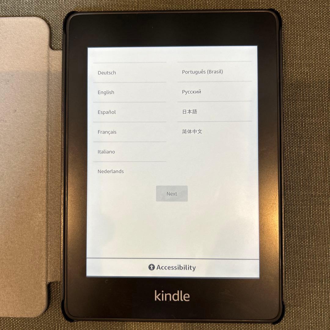 Kindle paperwhite 第10世代32GB wifi 広告無 カバー