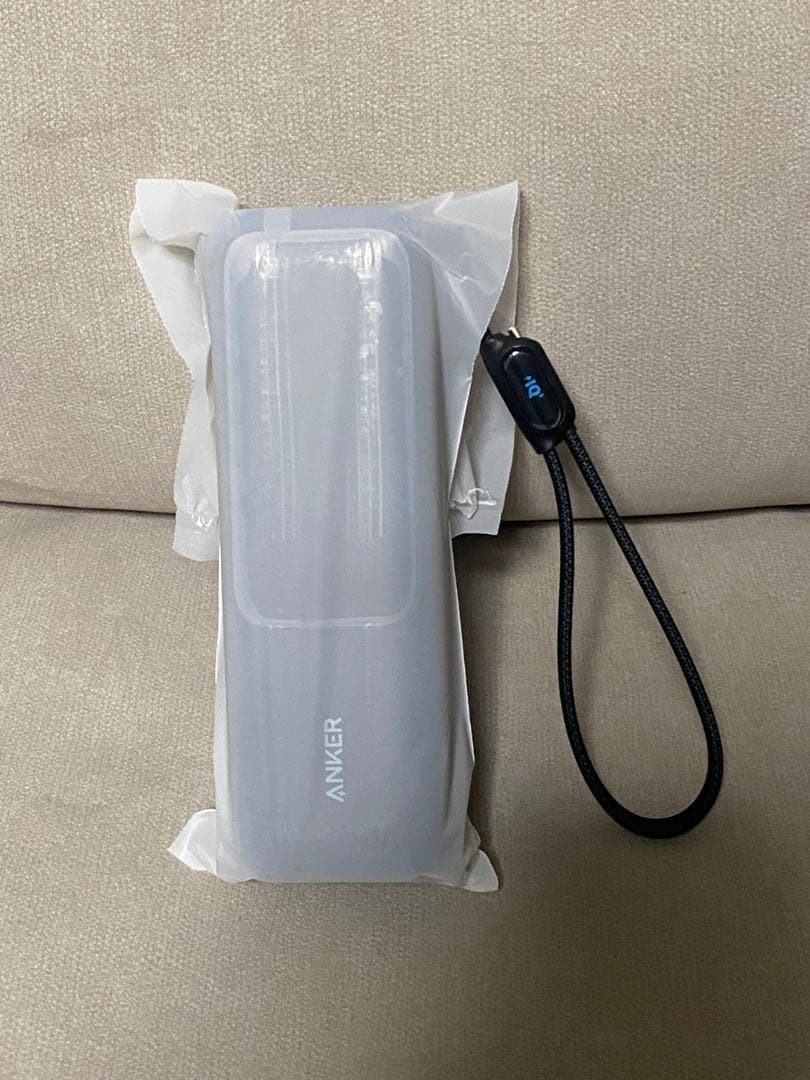 Anker Power Bank 25000mAh, Built-In&巻取り式