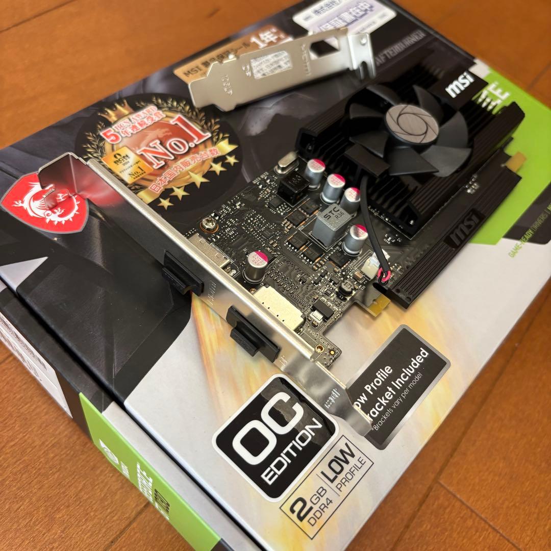 グラフィックボード・グラボ・ビデオカード MSI GeForce GT 1030 OC EDITION