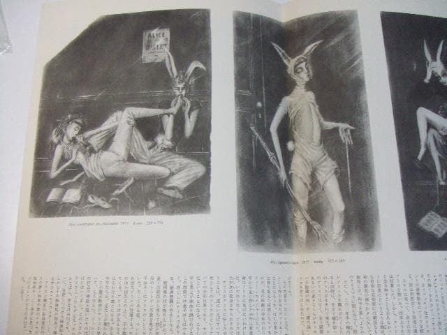 アリスの夢 金子國義版画集 内容見本 パンフレット 不思議の国のアリス