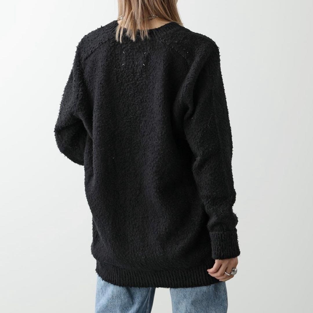 MAISON MARGIELA メゾンマルジェラ ブーグレニットカーディガン 黒