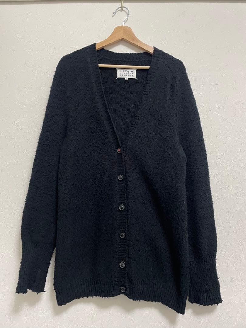 MAISON MARGIELA メゾンマルジェラ ブーグレニットカーディガン 黒