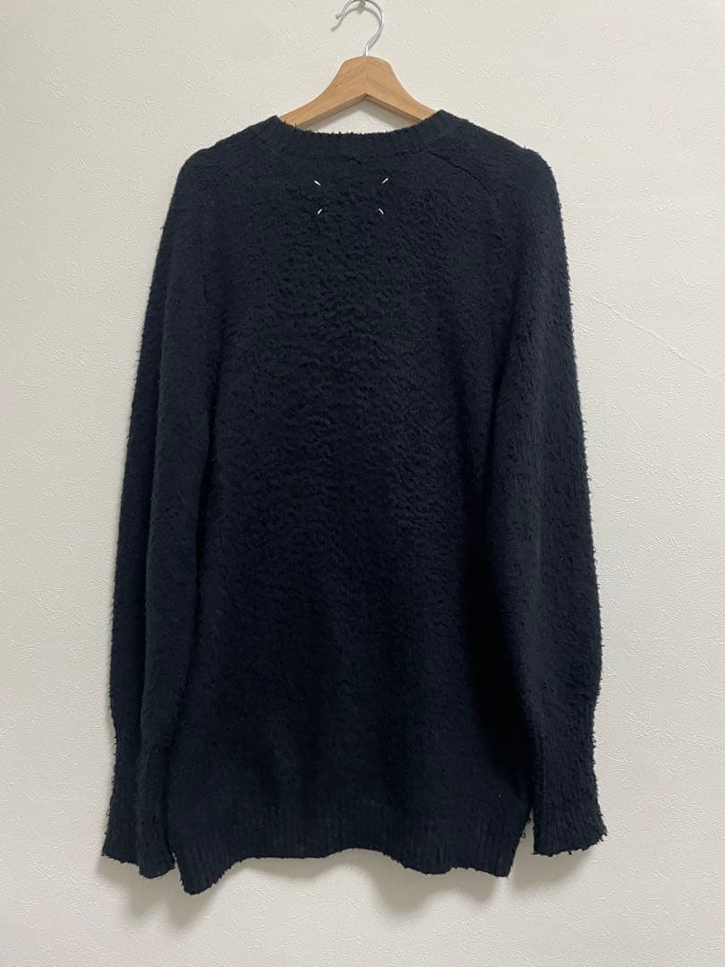 MAISON MARGIELA メゾンマルジェラ ブーグレニットカーディガン 黒