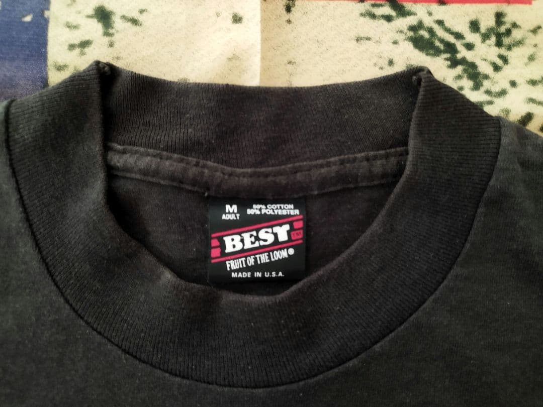 フルーツオブザルームBEST 米国製 M サイズビンテージ 鷲 プリントTシャツ