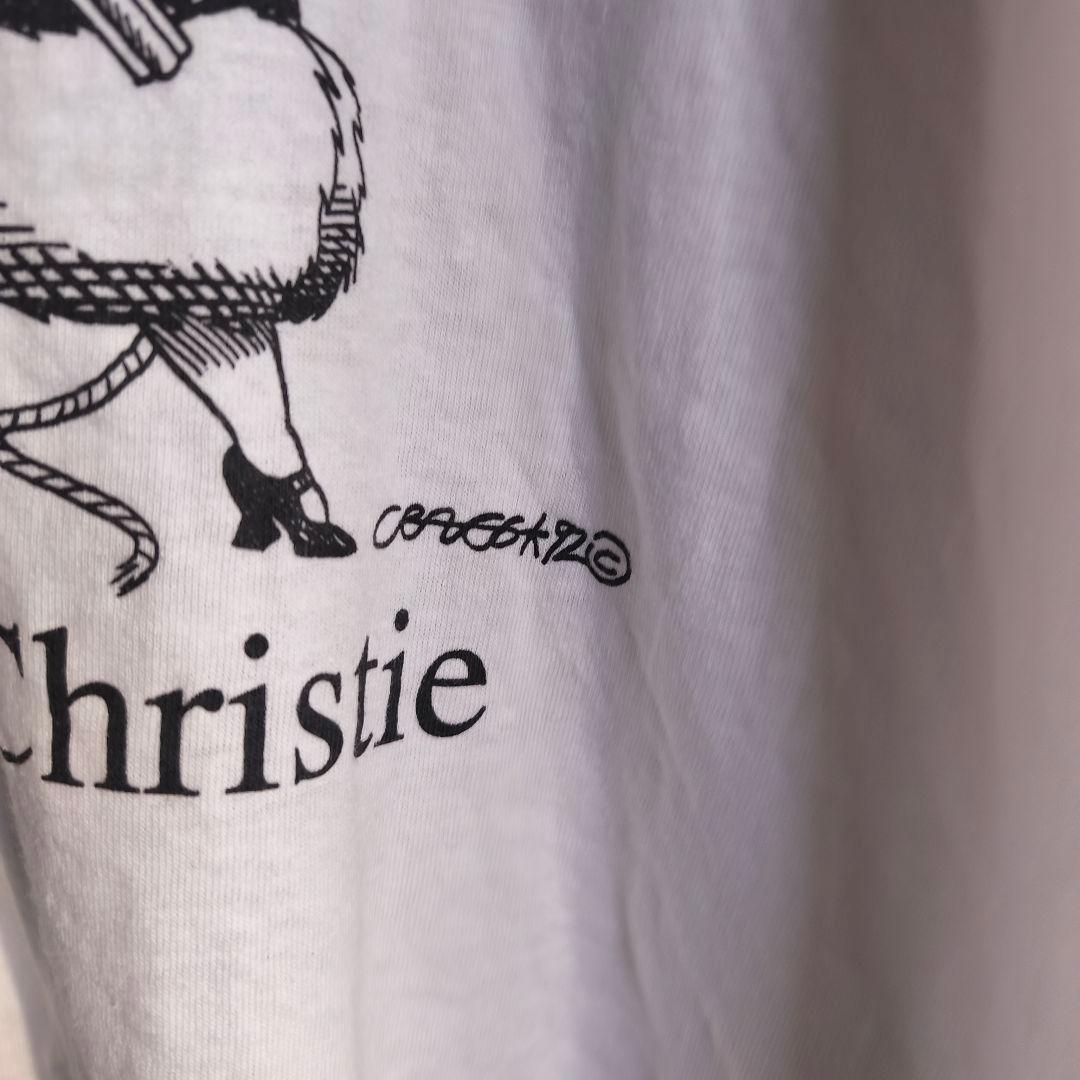 90s USA製　Agatha Christie　作家　Tシャツ L　偉人