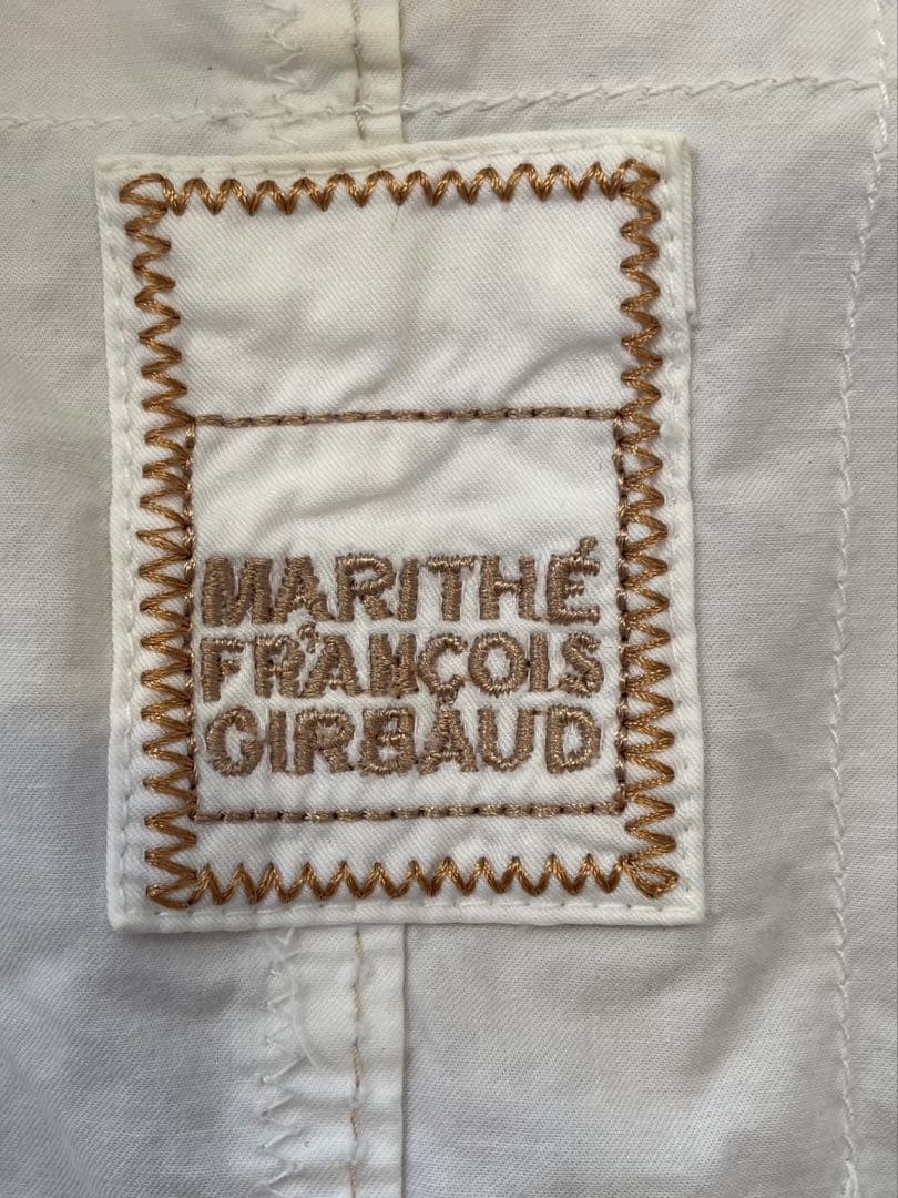 MARITHE FRANCOIS GIRBAUD ジルボー　ホワイトジャケット