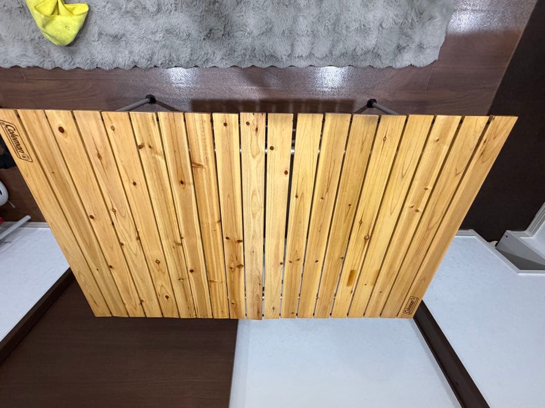 引取り限定 Coleman Wood Roll Table 110