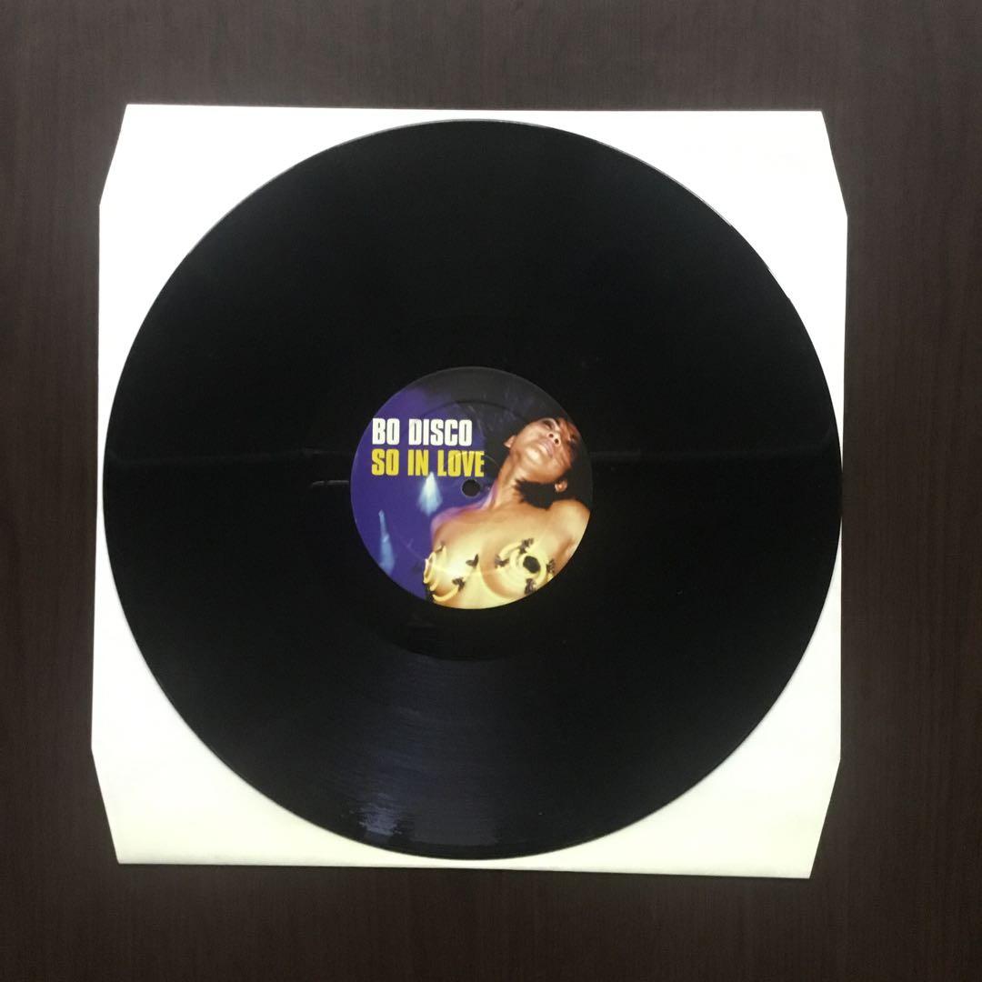 洋楽レコード　BO DISCO SO IN LOVE WRRB