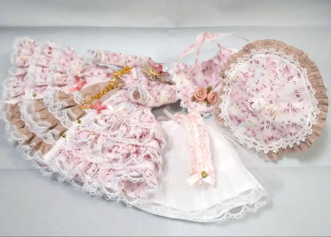 タ*ク様 りかちゃん　ドレス　桜前線　6点セット