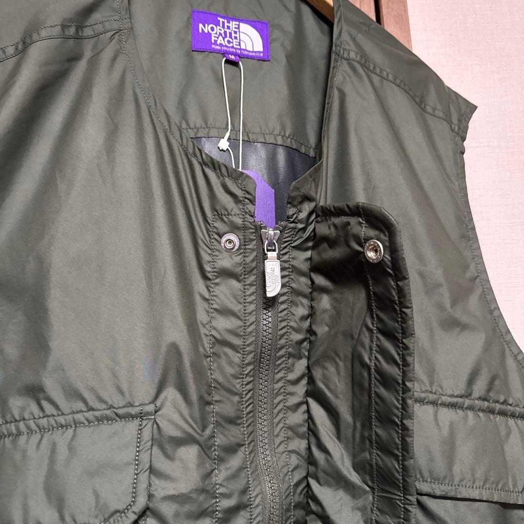 ノースフェイス　Mountain Wind Vest M OL Olive