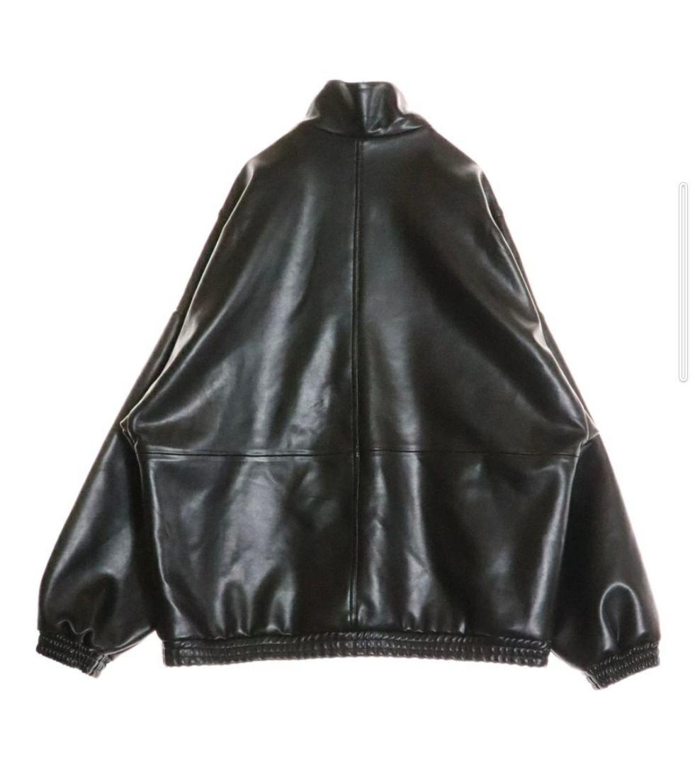 ジャケット・アウター ARNODEFRANCE LEATHER TRACKJACKET