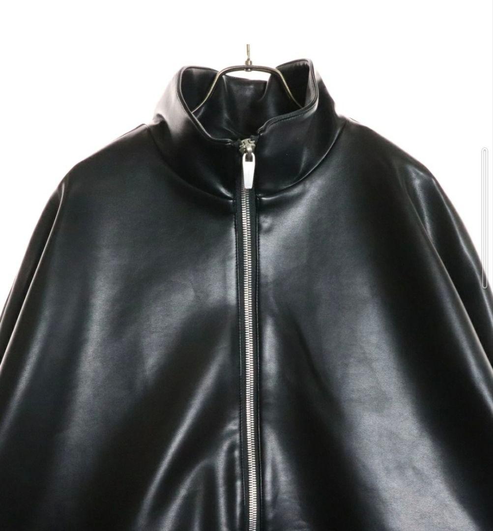 ジャケット・アウター ARNODEFRANCE LEATHER TRACKJACKET