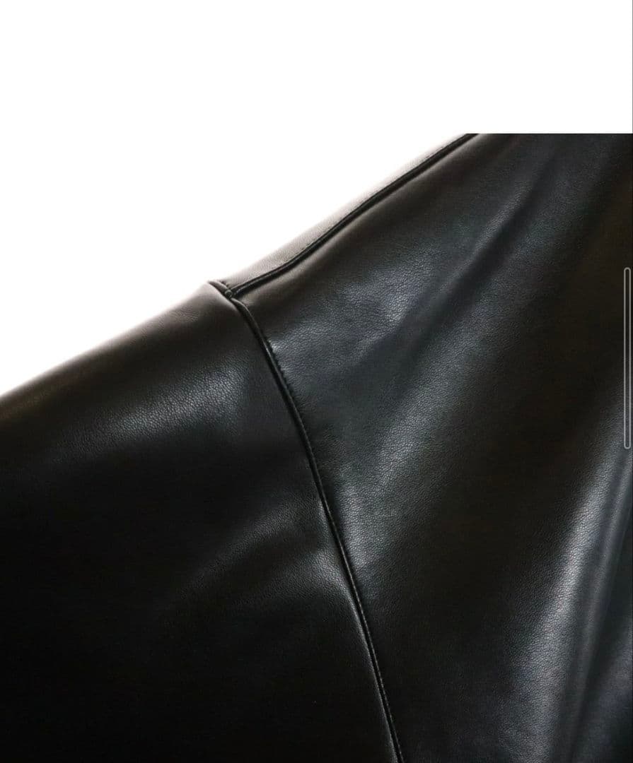 ジャケット・アウター ARNODEFRANCE LEATHER TRACKJACKET