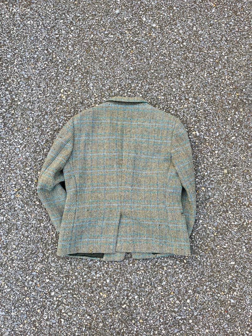 Harris Tweed 短丈　テーラードジャケット　90s vintage