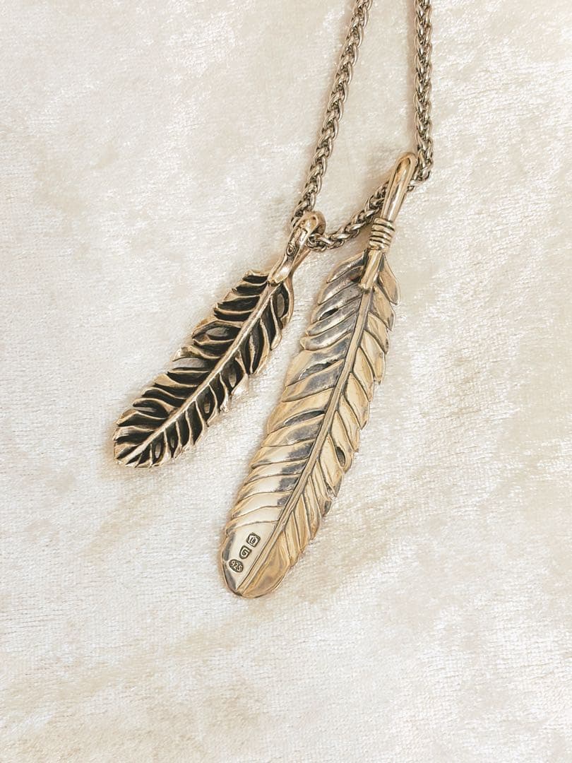 【総額６万円超・美品】　GARNI Eagle Feather ネックレス