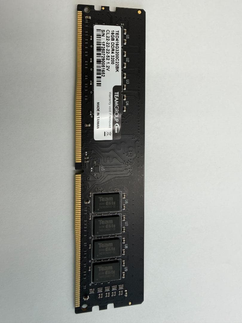 S*須様 【メモリ】 DDR 3200MHz 32GB(16GB×2本) ID: