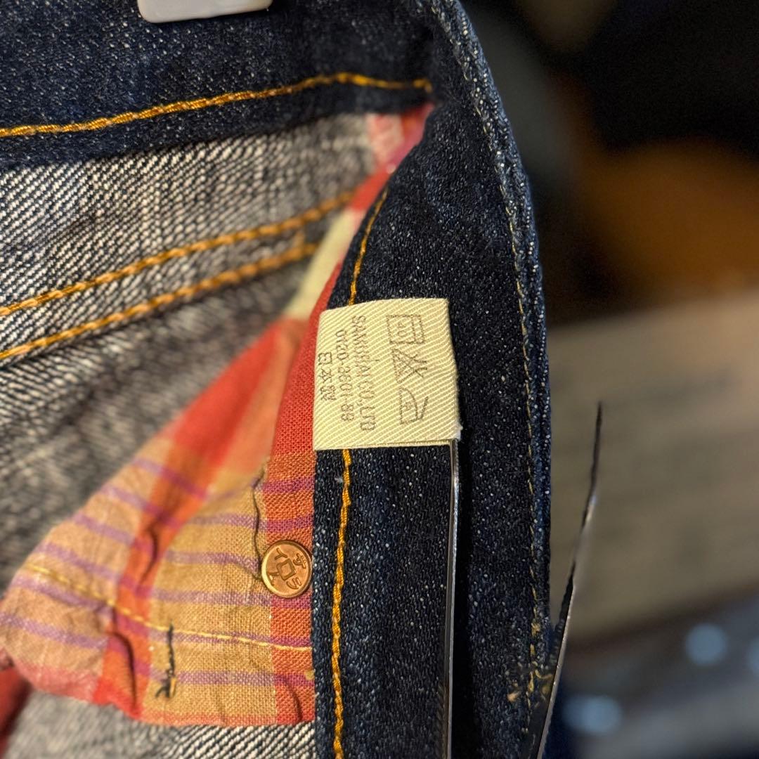 レディース 美品 濃い濃い GEISHA JEANS ゲイシャジーンズ デニム