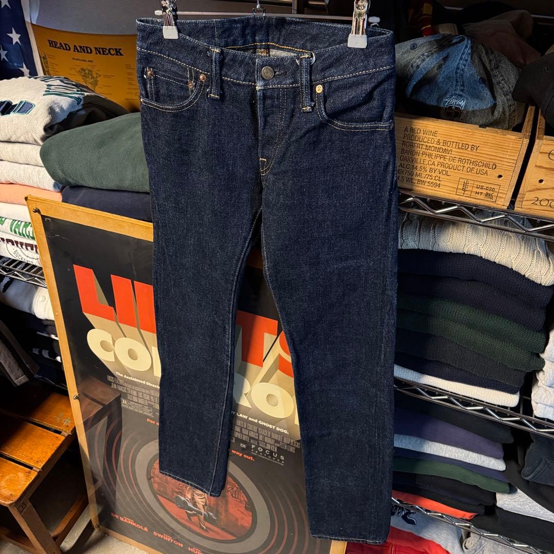 レディース 美品 濃い濃い GEISHA JEANS ゲイシャジーンズ デニム