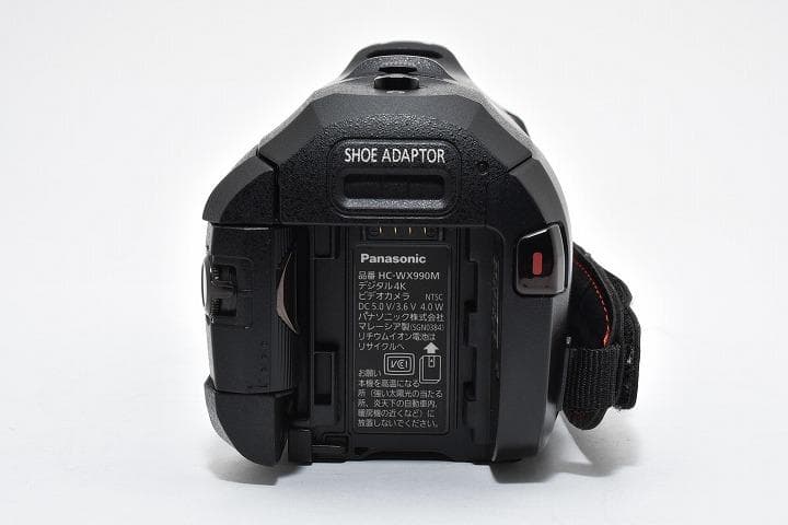 15755美品 Panasonic HC-WX990M デジタル 4K ビデオ