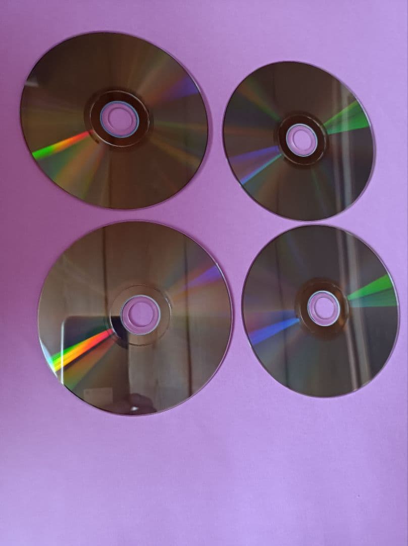 DVD　ジブリ　4枚セット　特典ディスク　本編視聴可能　ジャケット表紙無し