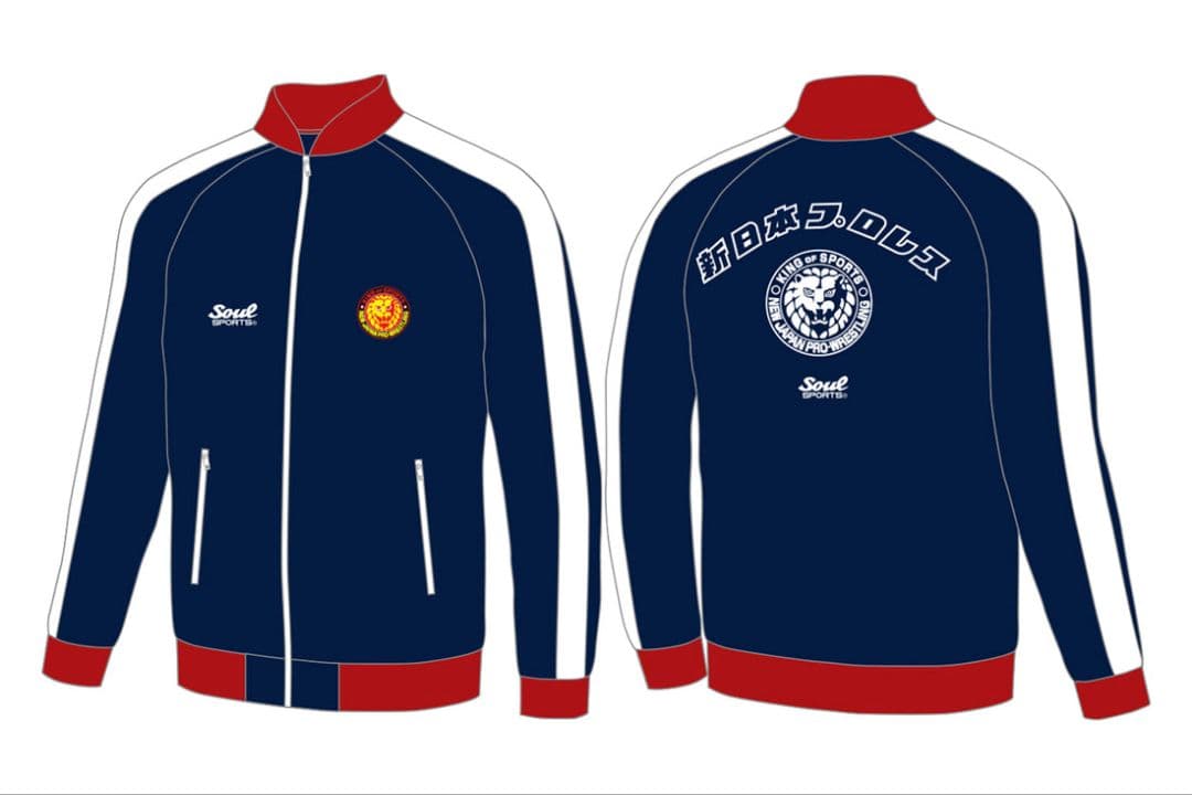 新日本プロレス SOUL SPORTS ジャージセットアップ(2026) XL