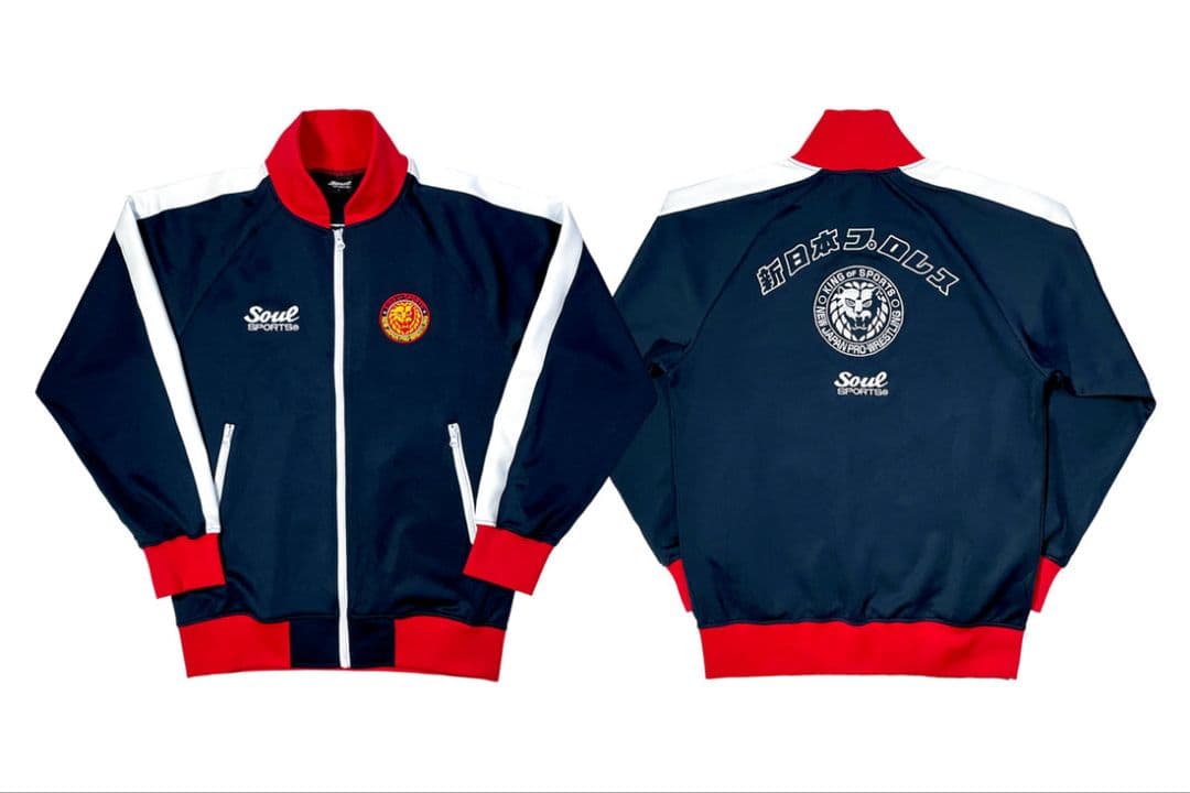 新日本プロレス SOUL SPORTS ジャージセットアップ(2026) XL