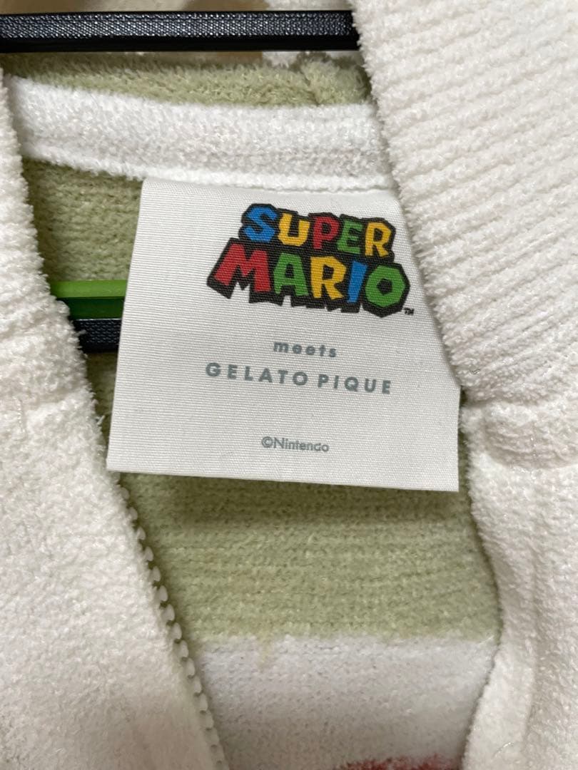 ジェラートピケ　ヨッシー　パーカー&ショートパンツセットアップ上下