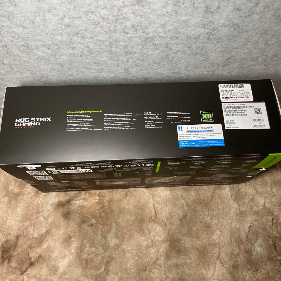 か*ん様 新品　ASUS ROG Strix GeForce RTX 5070