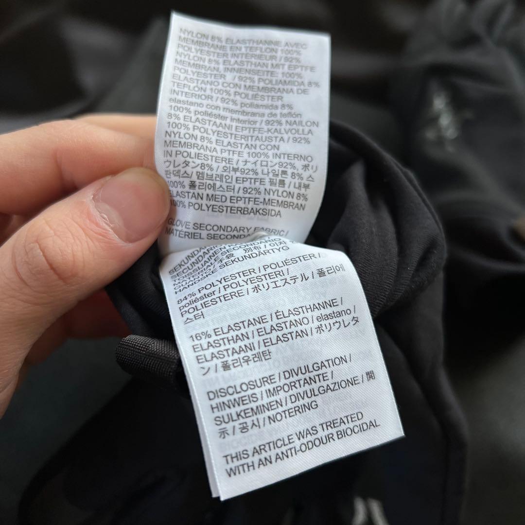 arc'teryx アークテリクス ベンタ グローブ Ｌ　【ショッパー付き】